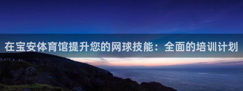 尊龙凯时人生就是搏首页：在宝安体育馆提升您的网球技能：全面的